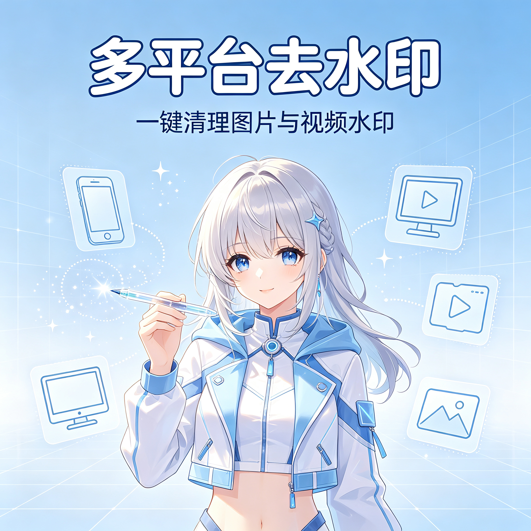去水印源码